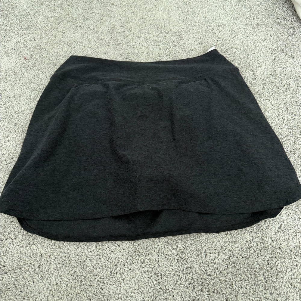 Beyond Yoga Charcoal Mini Skirt - Picture 6 of 12